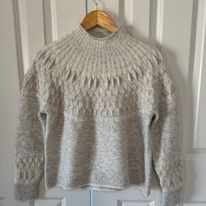 Lululemon Fair Isle Gray Women's Sweater